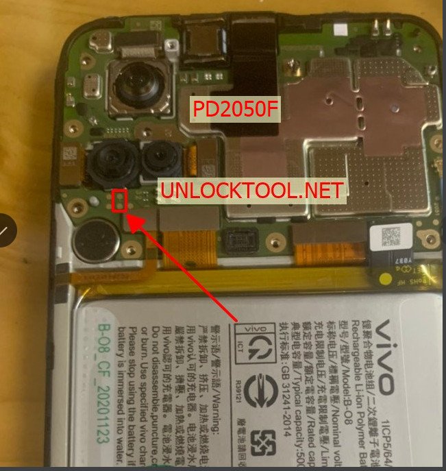 Vivo Y51 2020 Test Point / EDL Point